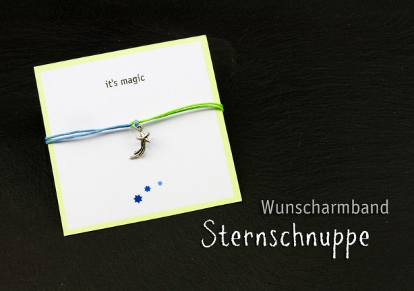 Wunscharmband | it's magic * Sternschnuppe